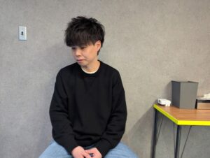 ソフトツイスト　ショートウルフ　クフィアメンズヘアカンポ　バーバー　理容室　天王寺　阿倍野　阿部野橋　松崎町