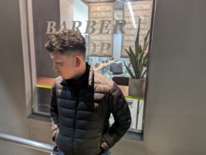 フェザーパーマ　フェード　クフィアメンズヘアカンポ　天王寺　阿倍野　阿部野橋　松崎町　バーバー　理容室