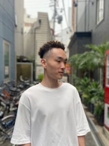 スパイキーアフロ　クフィアメンズヘアカンポ　天王寺　阿倍野　阿倍野橋　松崎町　バーバー　理容室