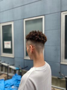 スパイキーアフロ　クフィアメンズヘアカンポ　天王寺　阿倍野　阿倍野橋　松崎町　バーバー　理容室