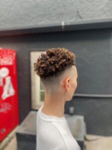 スパイキーアフロ　クフィアメンズヘアカンポ　天王寺　阿倍野　阿倍野橋　松崎町　バーバー　理容室