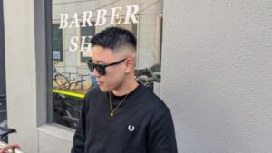 ウェーブアップ　スキンフェード　クフィアメンズヘアカンポ　天王寺　阿倍野　阿倍野橋　松崎町　バーバー　理容室