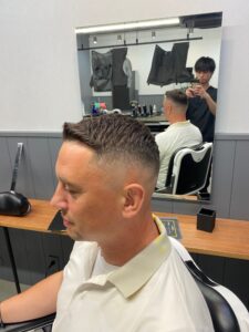 ウェーブアップ　フェード　スキンフェード　クフィアメンズヘアカンポ　天王寺　阿倍野　阿倍野橋　松崎町　バーバー　理容室
