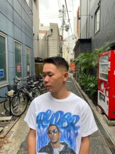 フェザーアップ　フェード　クフィアメンズヘアカンポ　天王寺　阿倍野　阿倍野橋　松崎町　バーバー　理容室