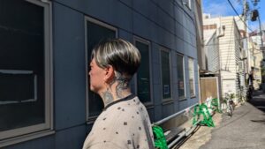 センターパート　フェード　クフィアメンズヘアカンポ　天王寺　阿倍野　阿倍野橋　松崎町　バーバー　BARBER　理容室